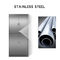 Paslanmaz Çelik 4 Kapılı Metal Soyunma Depolama Dolabı 0.4-1.2mm Çevresel Toz Boya
