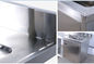 Lavabo Ayarlanabilir Raf Restoran ile ISO9001 Anti Asit Çelik Mutfak Mobilyaları