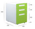 4 Çekmeceli ISO9001 Ofis Dosya Dolapları 0,4 mm - 1,2 mm