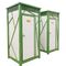 Yeşil Alüminyum Alaşımlı Mobil Modern Taşınabilir Tuvaletler