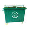 1100L ISO9001 Geri Dönüşüm Saklama Kutuları, OEM geri dönüştürülmüş plastik saklama kutuları